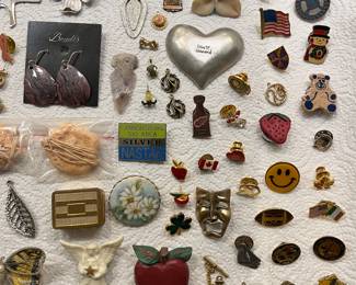 Large selection of costume jewelry.