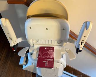 One of two matching Acorn Stairlifts.