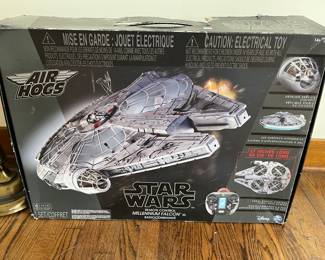 Star Wars remote control Millennium Falcon.
