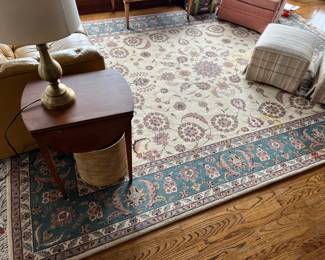 Large Oriental rug, approximately 12’ x 9’