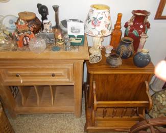 Lamp tables and more