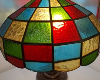Lovely leaded lamp