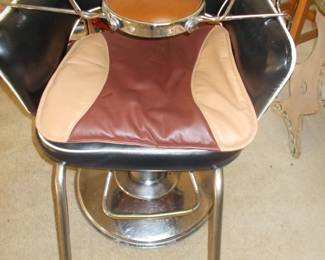 Barber chair and child seat