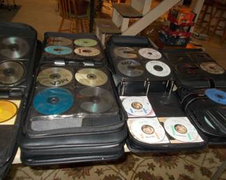 Hundreds of CDs