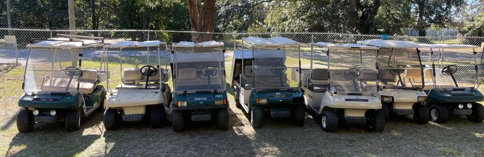 7 golf carts
