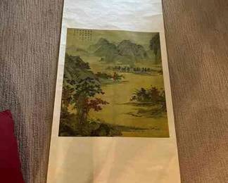 Chinese Handscroll On Paper