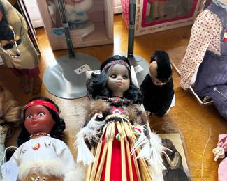 some of the dolls