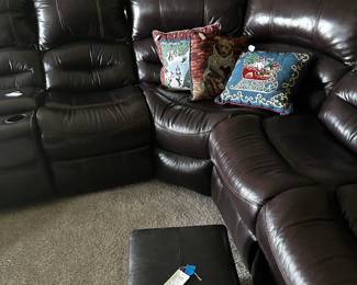 Eletric recliner sectional