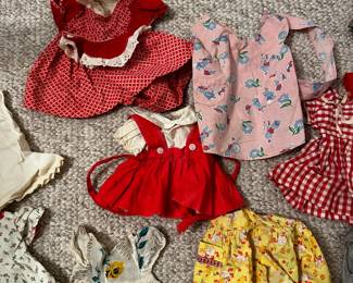 vintage doll clothes