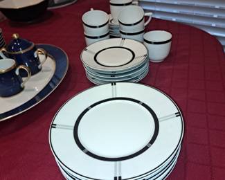 Bernardaud Limoges dessert set