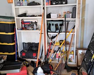Many yard and hand tools