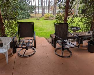 Patio chairs