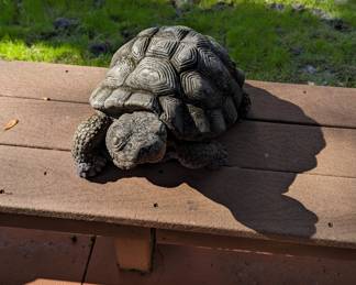 Turtle garden statuary 