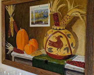 Bert Whitaker painting 