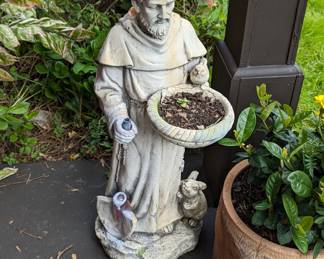 St Francis statue 