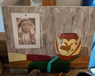 Bert Whitaker painting 