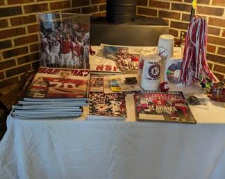 Alabama Crimson Tide memorabilia 