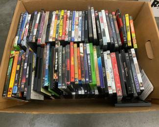 This is only about half of the DVD's.  I found two Fargo's.  My dad loved that movie.