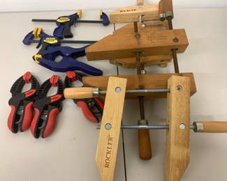 More clampy things!  My head fits in the big one.