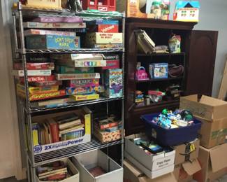 Vintage games and toys 