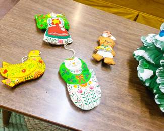 Vintage Soft Ornaments