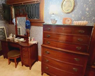 Bedroom Set - $450
Vanity, Mirror & Highboy