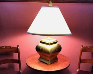 $15 Brass Asian Lamp