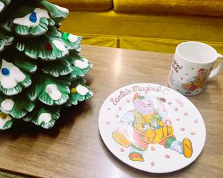 Santa's "Magical Cookies" Plate Set