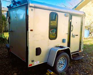 Custom Built Solar Powered Camping/Hunting Trailer