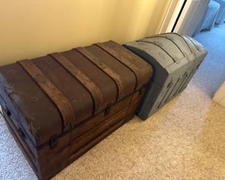 Buy it now $50  Brown trunk
(BLUE TRUNK SOLD)