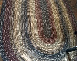 BUY IT NOW $100
Americana Braided Rug 60”x36”
Excellent condition!!