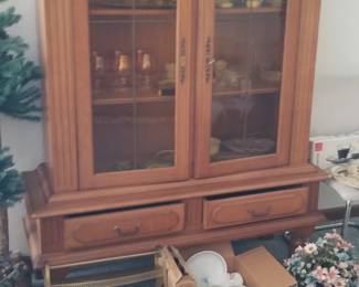 German China cabinet Dinning room 3 pc set.