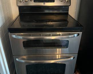 Double flat top oven electric 