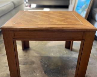 Wood Accent Table, $35