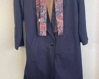 Gorgeous Full Length coat with Cashmere sweater & Scarf