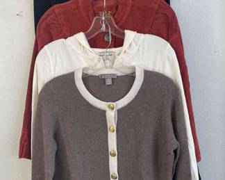 Cashmere Sweater * Corduroy Jacket * DKNY Hoodie Long Sleeve Shirt * Velvet Pants size 6