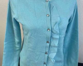 New Ann Taylor Cashmere Sweater with Fancy Buttons