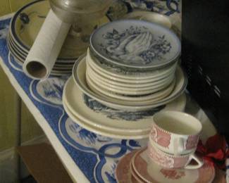 Cups and dishes for Estate Sale