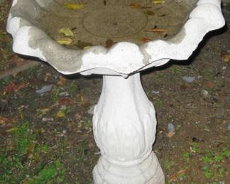 Bird bath for Estate Sale
