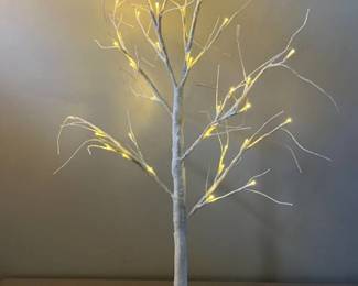 Lit tree 36 in