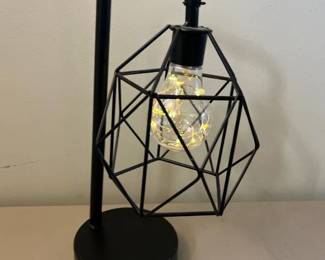 Lit lantern light 12 in