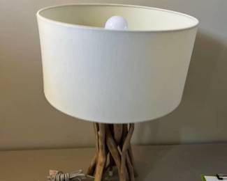 Wood twig light 23 in