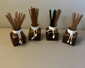 Vases with fragrance sticks