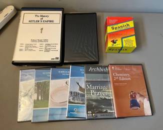 Tapes and dvd learning materials