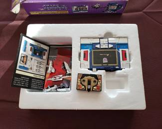 Vintage 80s era Transformer toy.
