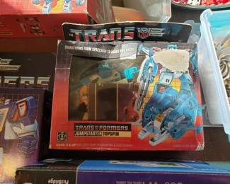 Vintage 80s era Transformer toy.