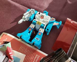Vintage 80s era Transformer toy.