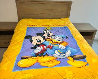 $30 Mickey , Goofy , Donald comforter 