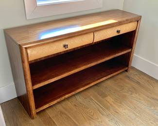 $350 - American Drew console with 2 drawers - 30" H, 56" W, 15" D