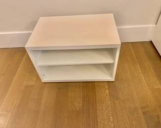 $60 - Small shelf - 15.5" H, 23.75" W, 15.5" D 